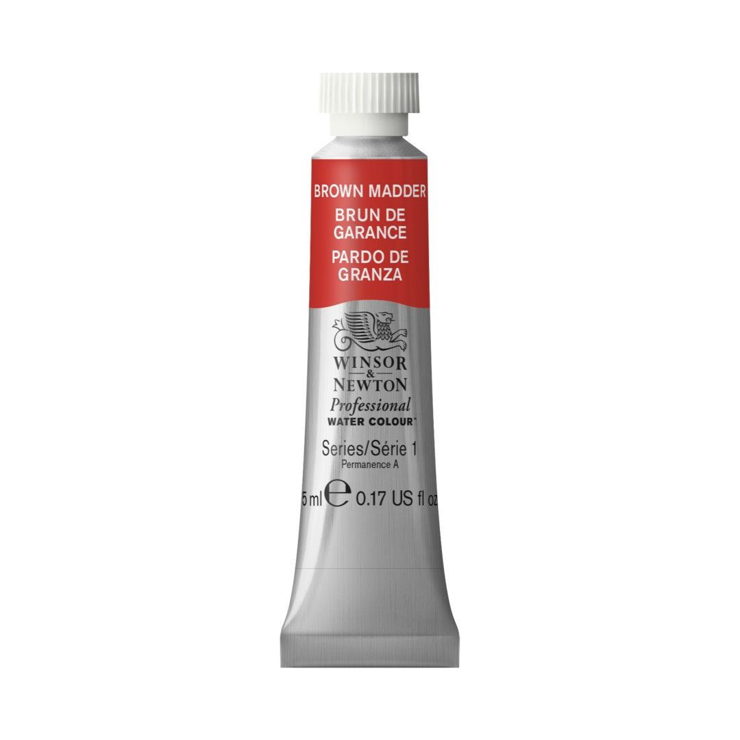 Winsor & Newton Professional Water Colour - Tube of 5 ML - Brown Madder (056)