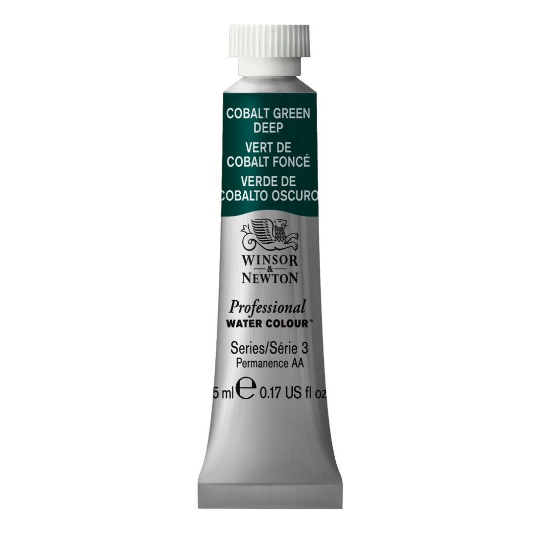 Winsor & Newton Professional Water Colour - Tube of 5 ML - Cobalt Green Deep (185)