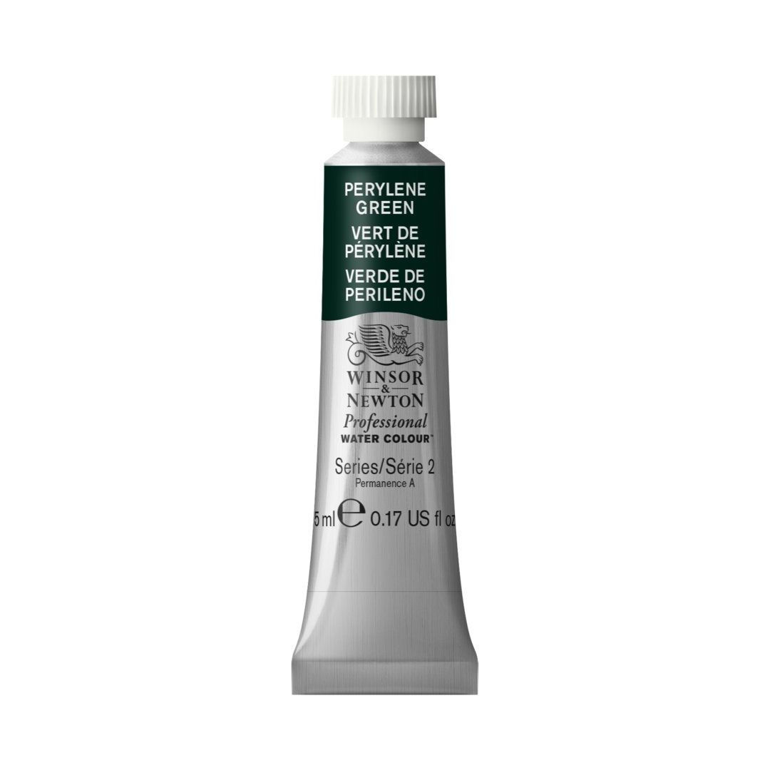 Winsor & Newton Professional Water Colour - Tube of 5 ML - Perylene Green (460)