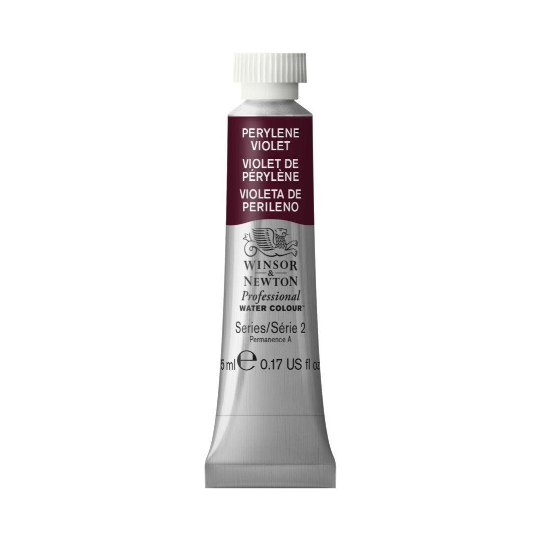 Winsor & Newton Professional Water Colour - Tube of 5 ML - Perylene Violet (470)