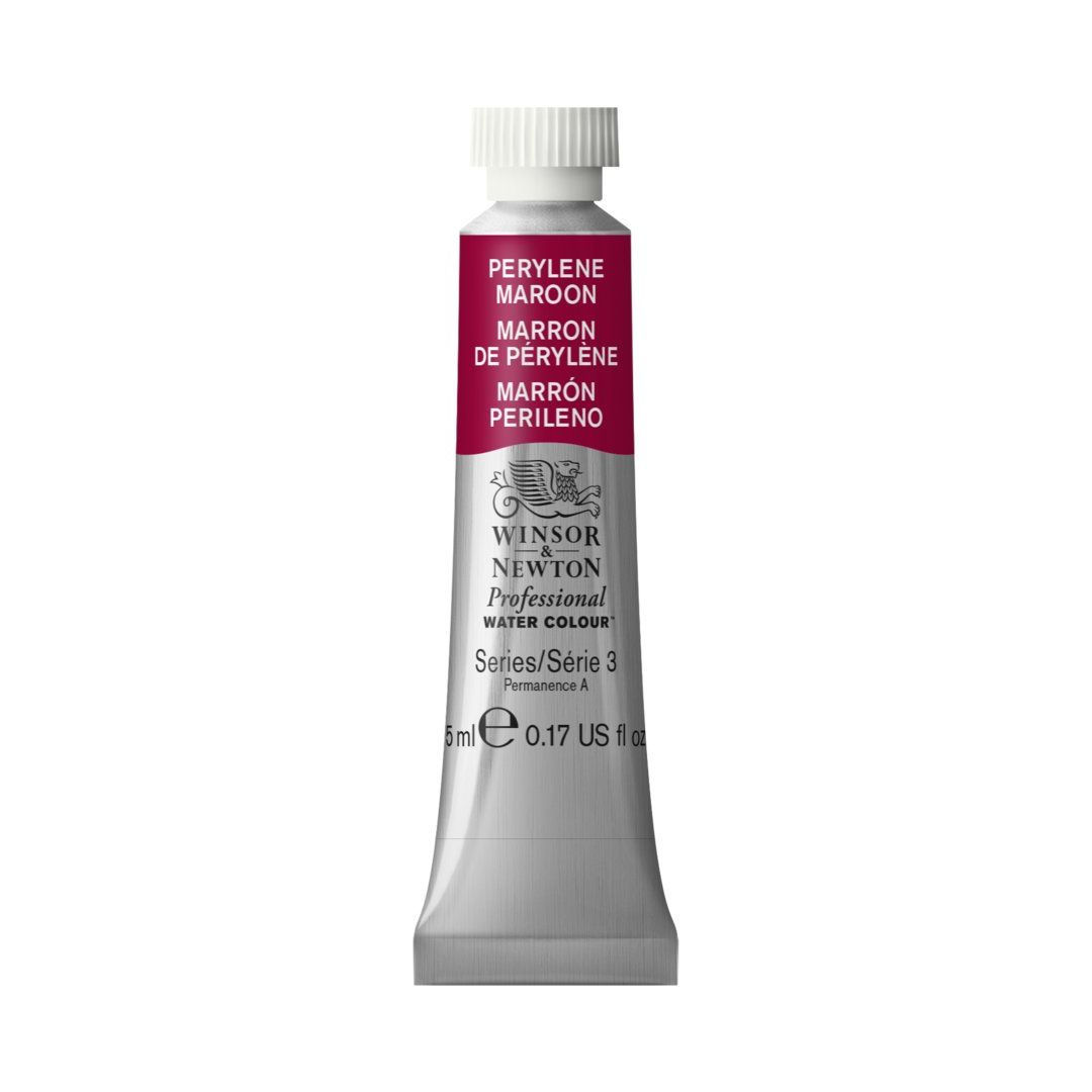 Winsor & Newton Professional Water Colour - Tube of 5 ML - Perylene Maroon (507)