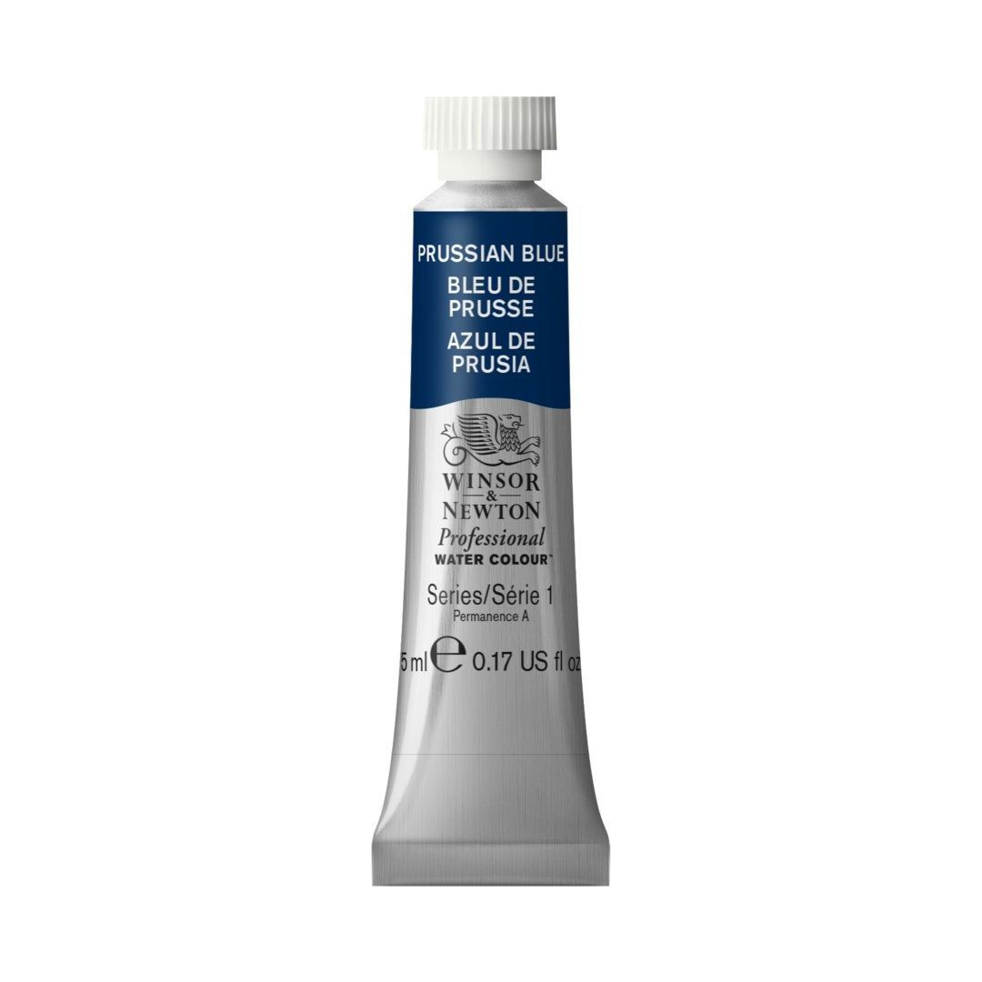 Winsor & Newton Professional Water Colour - Tube of 5 ML - Prussian Blue (538)