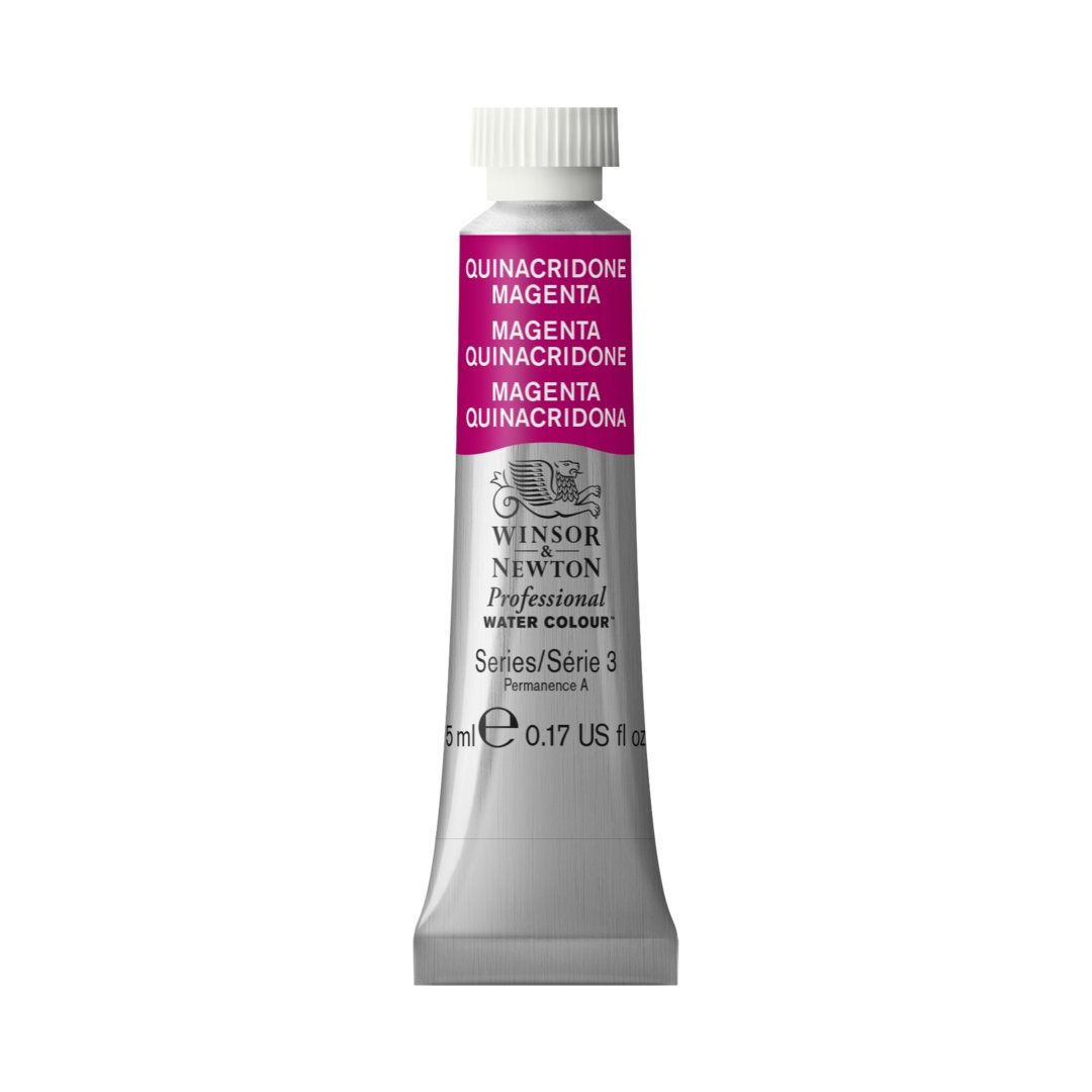 Winsor & Newton Professional Water Colour - Tube of 5 ML - Quinacridone Magenta (545)