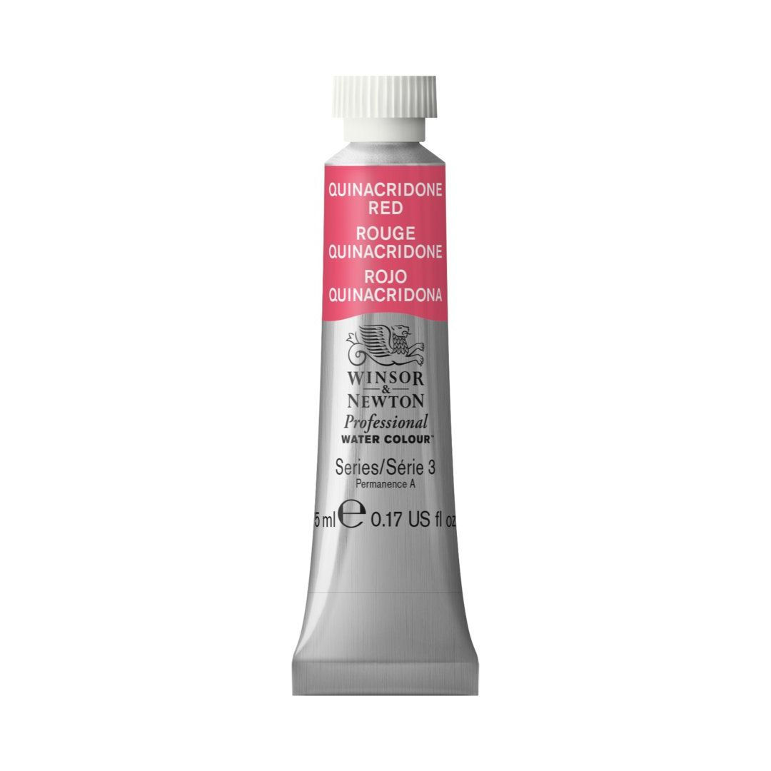 Winsor & Newton Professional Water Colour - Tube of 5 ML - Quinacridone Red (548)