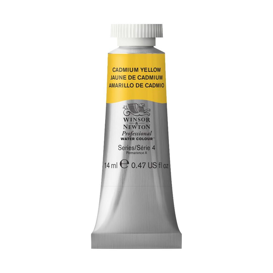 Winsor & Newton Professional Water Colour - Tube of 14 ML - Cadmium Yellow (108)