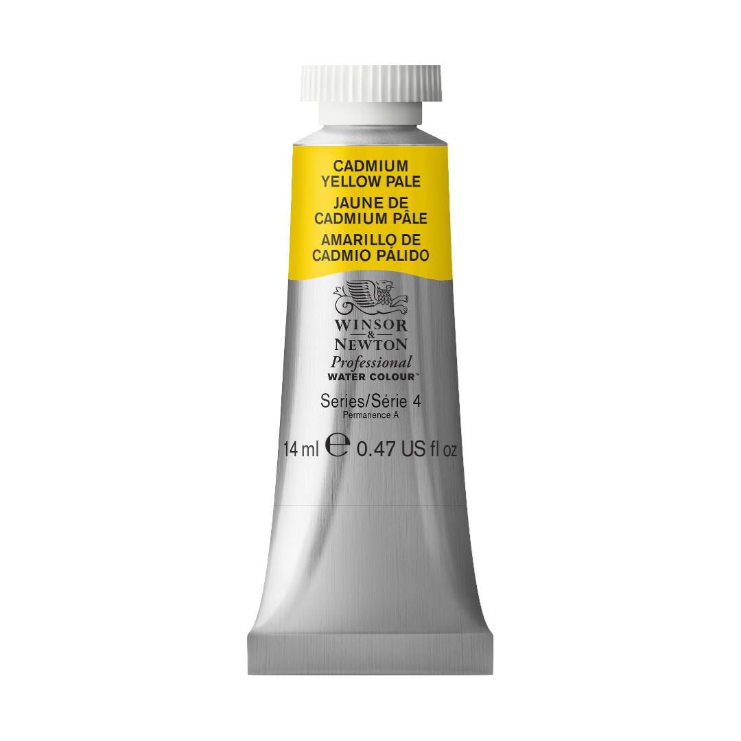 Winsor & Newton Professional Water Colour - Tube of 14 ML - Cadmium Yellow Pale (118)