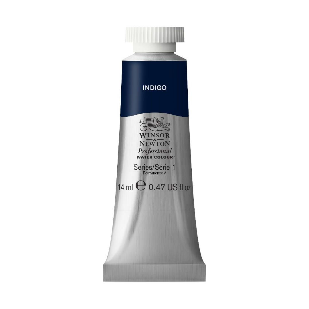 Winsor & Newton Professional Water Colour - Tube of 14 ML - Indigo (322)