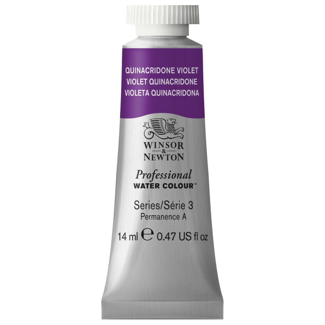 Winsor & Newton Professional Water Colour - Tube of 14 ML - Quinacridone Violet (550)