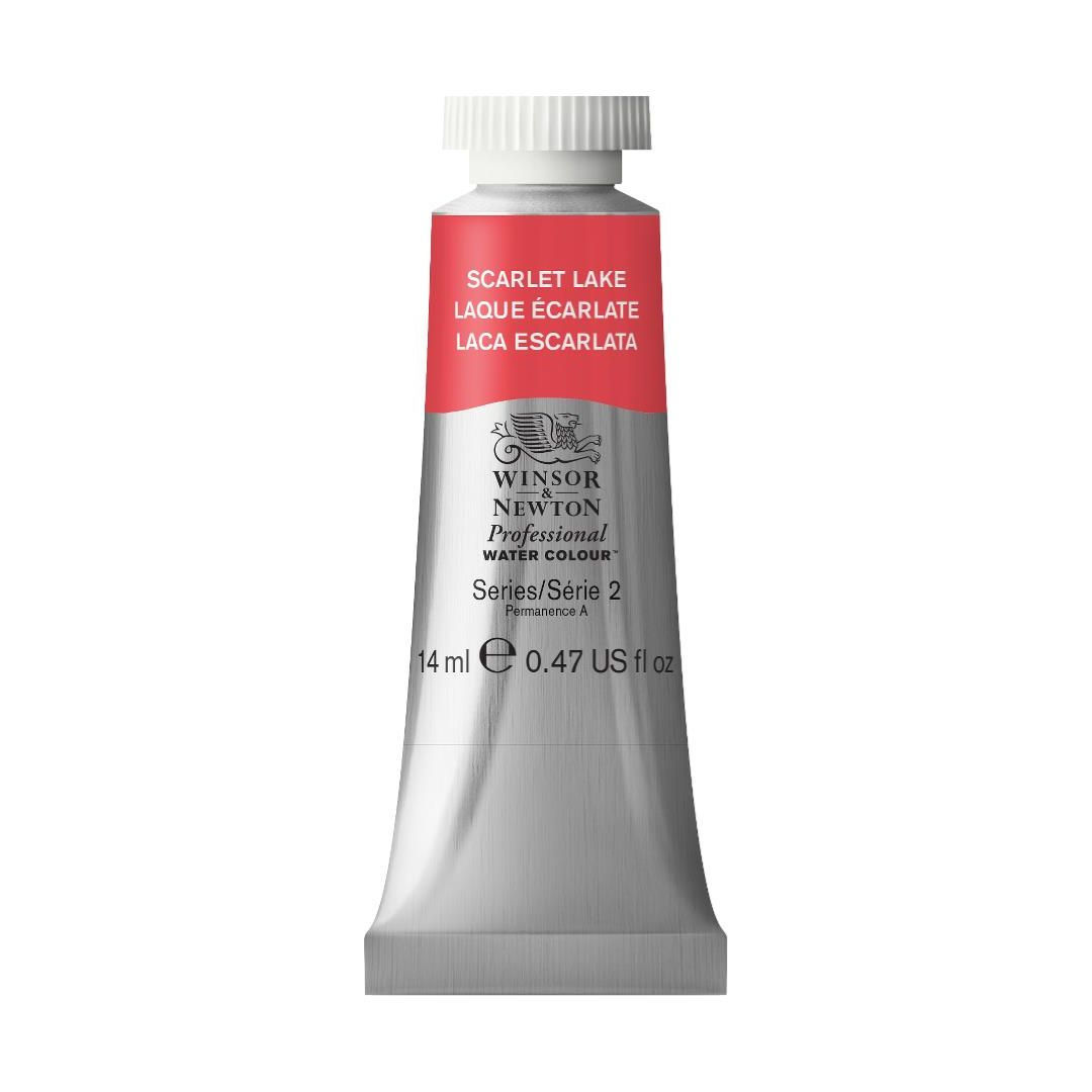 Winsor & Newton Professional Water Colour - Tube of 14 ML - Scarlet Lake (603)