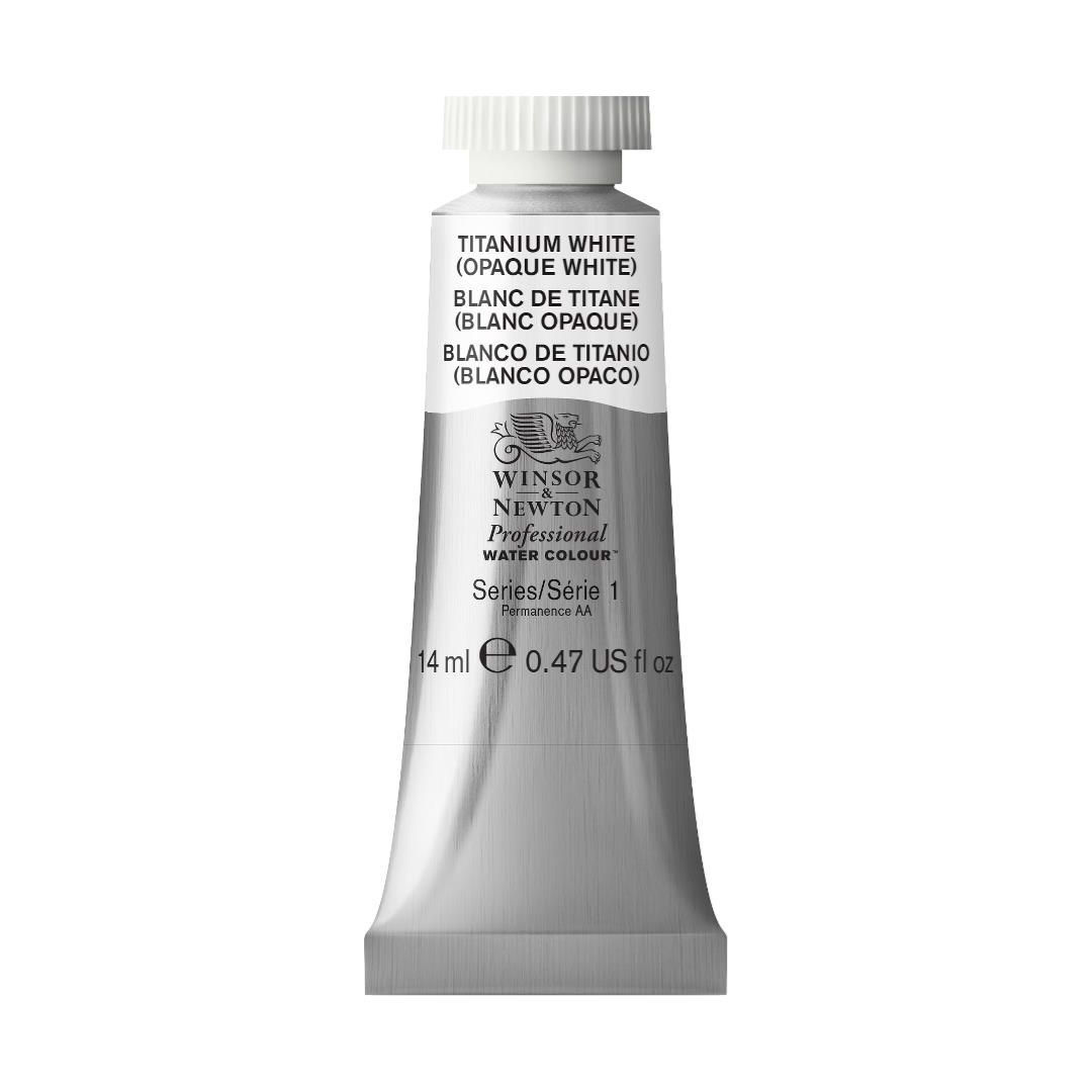 Winsor & Newton Professional Water Colour - Tube of 14 ML - Titanium White (644)