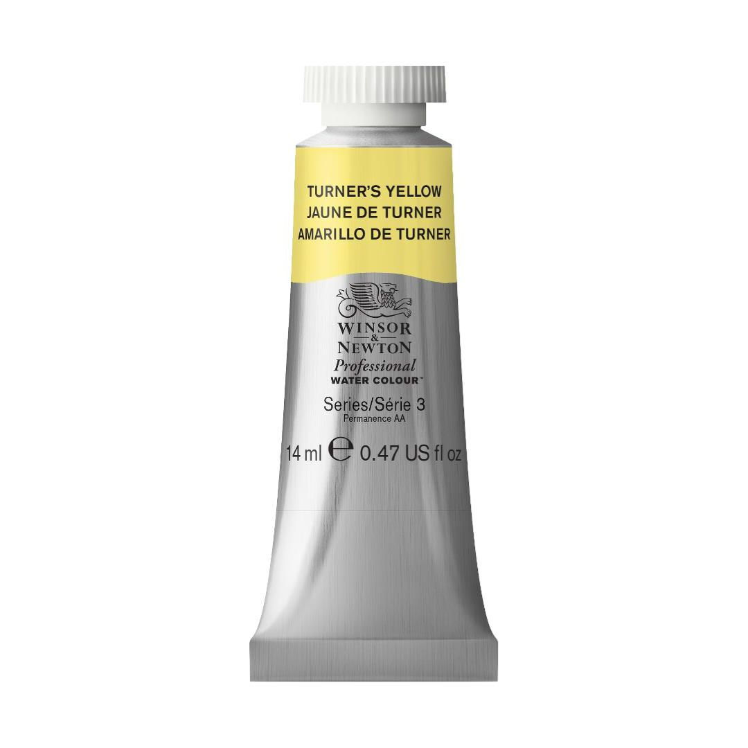 Winsor & Newton Professional Water Colour - Tube of 14 ML - Turners Yellow (649)