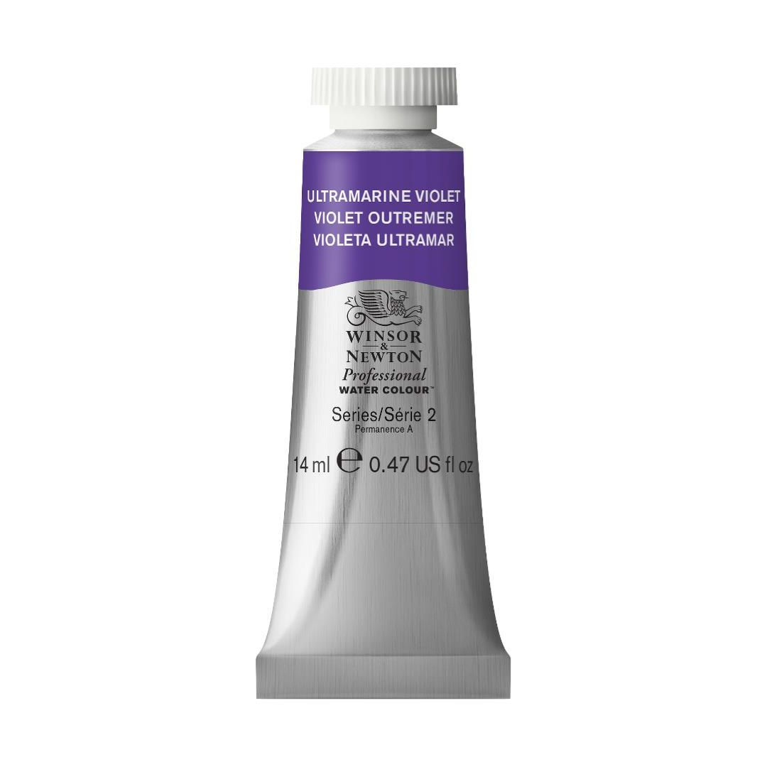 Winsor & Newton Professional Water Colour - Tube of 14 ML - Ultramarine Violet (672)