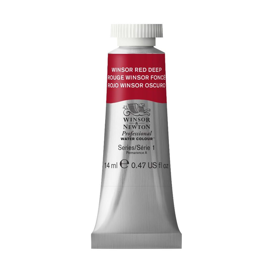 Winsor & Newton Professional Water Colour - Tube of 14 ML - Winsor Red Deep (725)