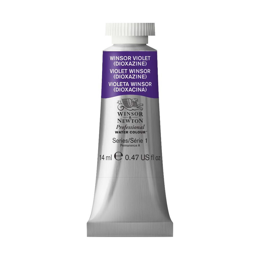 Winsor & Newton Professional Water Colour - Tube of 14 ML - Winsor Violet Dioxazine (733)