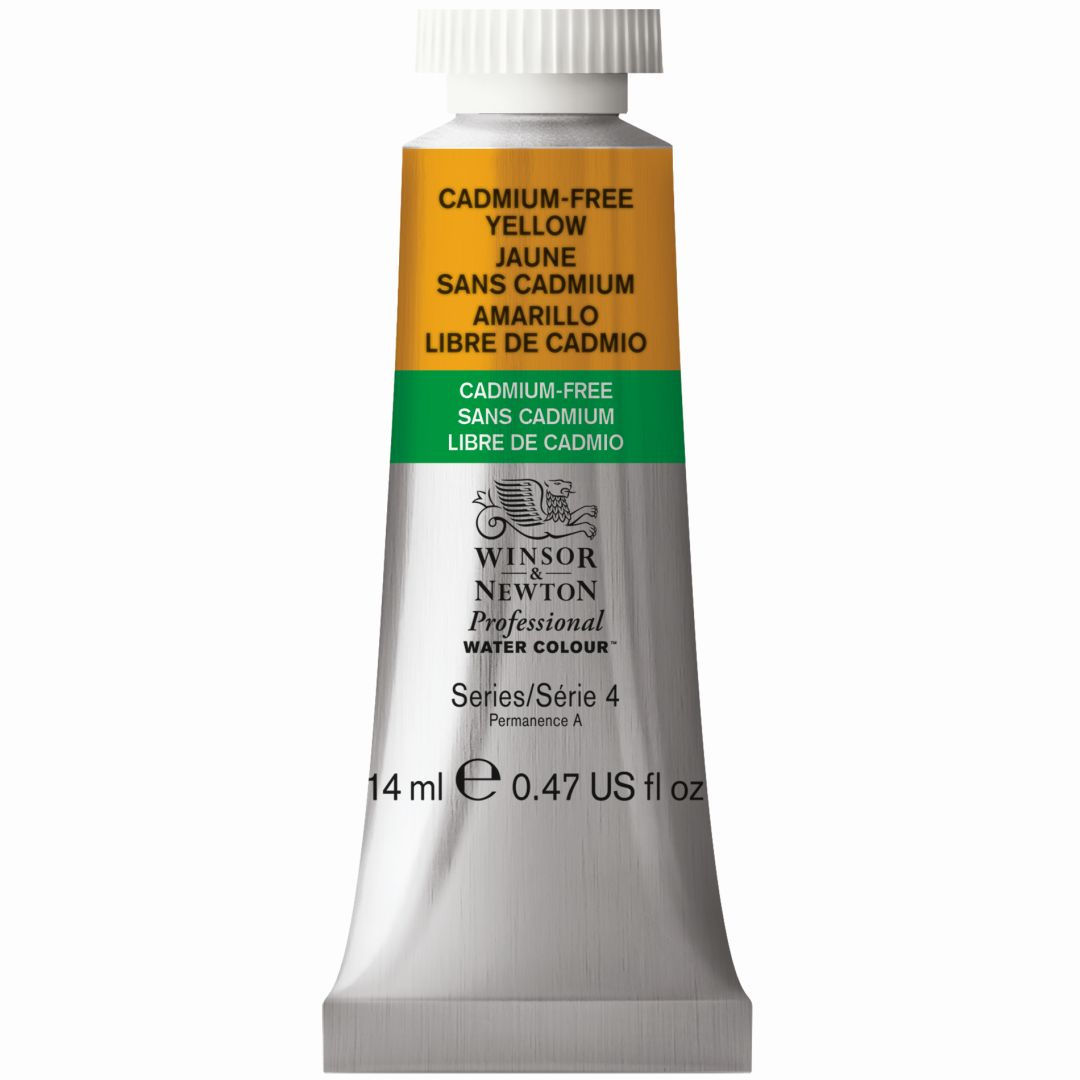 Winsor & Newton Professional Water Colour - Tube of 14 ML - Cadmium-Free Yellow (890)