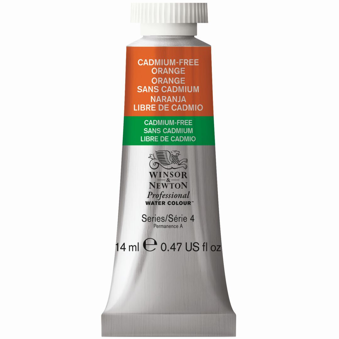 Winsor & Newton Professional Water Colour - Tube of 14 ML - Cadmium-Free Orange (899)