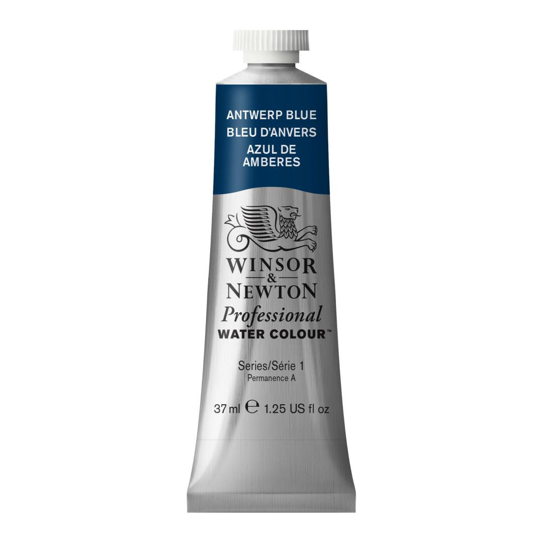 Winsor & Newton Professional Water Colour - Tube of 37 ML - Antwerp Blue (010)