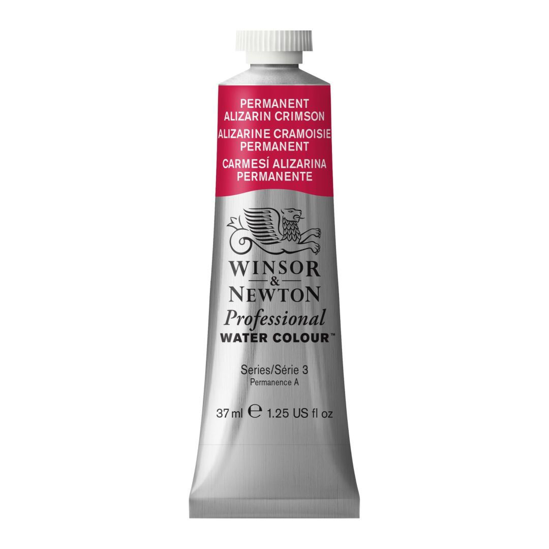 Winsor & Newton Professional Water Colour - Tube of 37 ML - Permanent Alizarin Crimson (466)