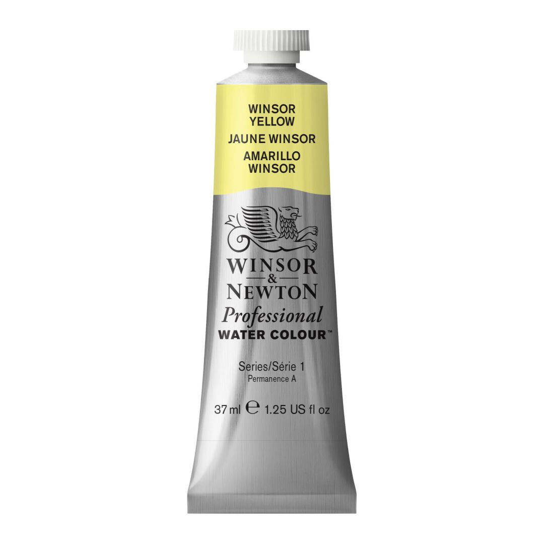 Winsor & Newton Professional Water Colour - Tube of 37 ML - Winsor Yellow (730)