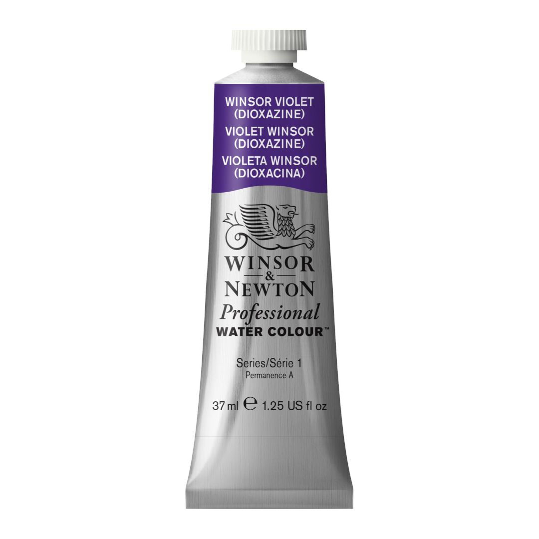 Winsor & Newton Professional Water Colour - Tube of 37 ML - Winsor Violet Dioxazine (733)