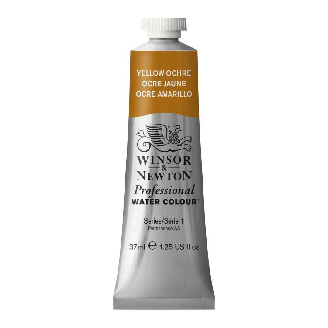 Winsor & Newton Professional Water Colour - Tube of 37 ML - Yellow Ochre (744)