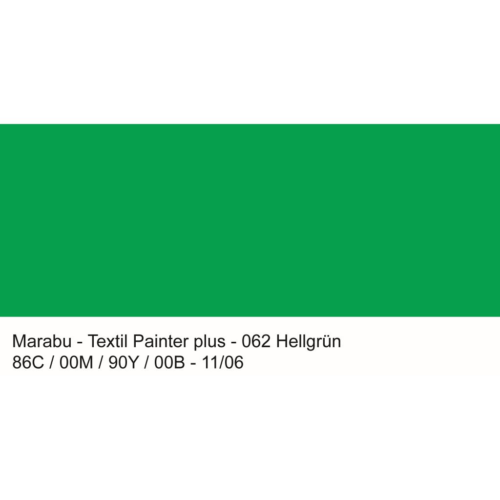 Marabu Textil Painter Plus - Fabric Paint Marker - 3 MM - Light Green (062)