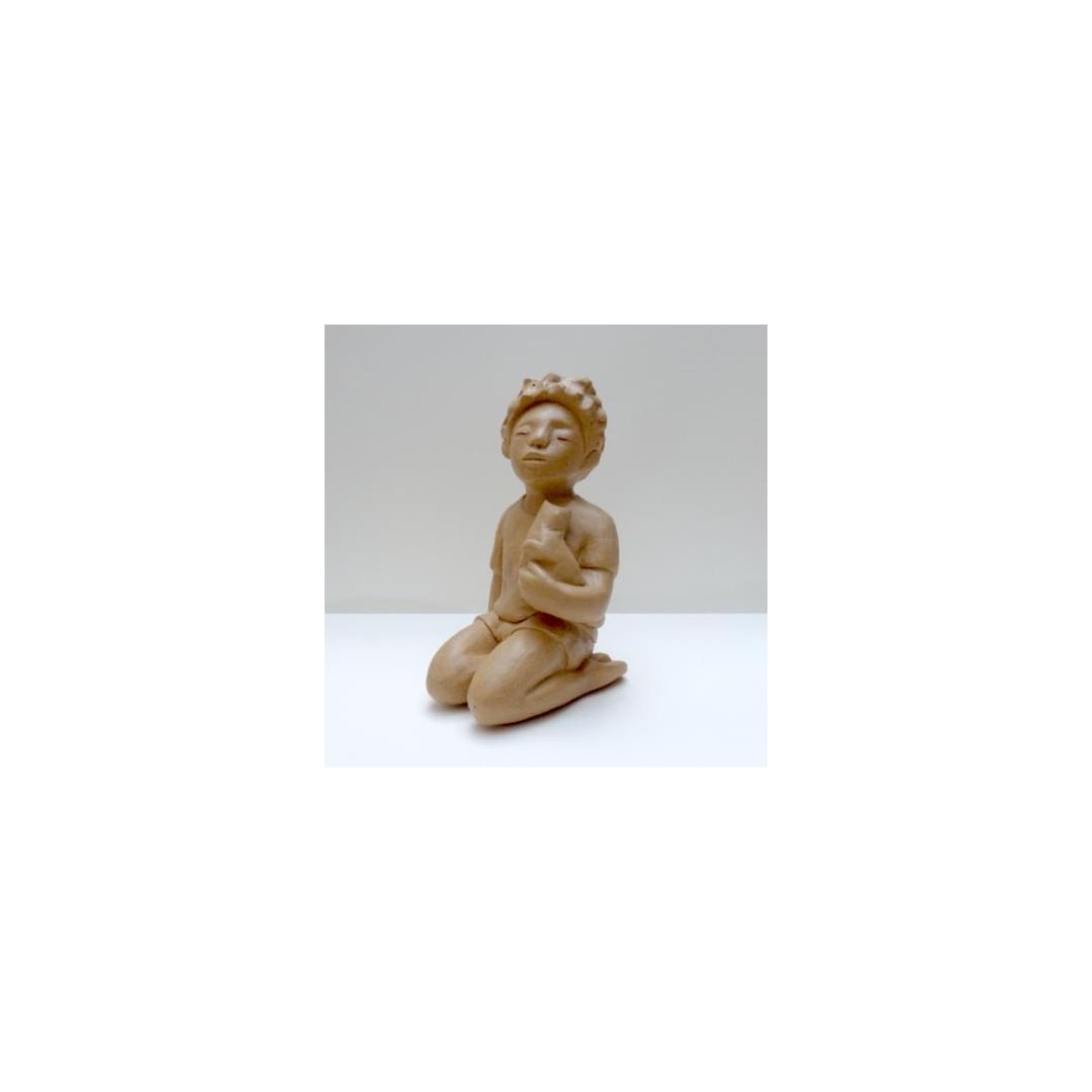 Koh-I-Noor Sculptors Non-Drying Modelling Clay - 550 Grams - Medium Softness - Ochre Colour