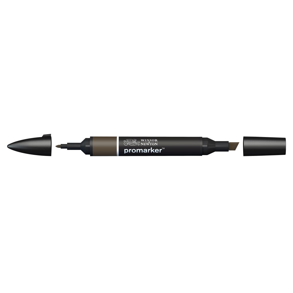 Winsor & Newton Promarker - Alcohol Based - Twin Tip Marker - Warm Grey 7 (WG7)