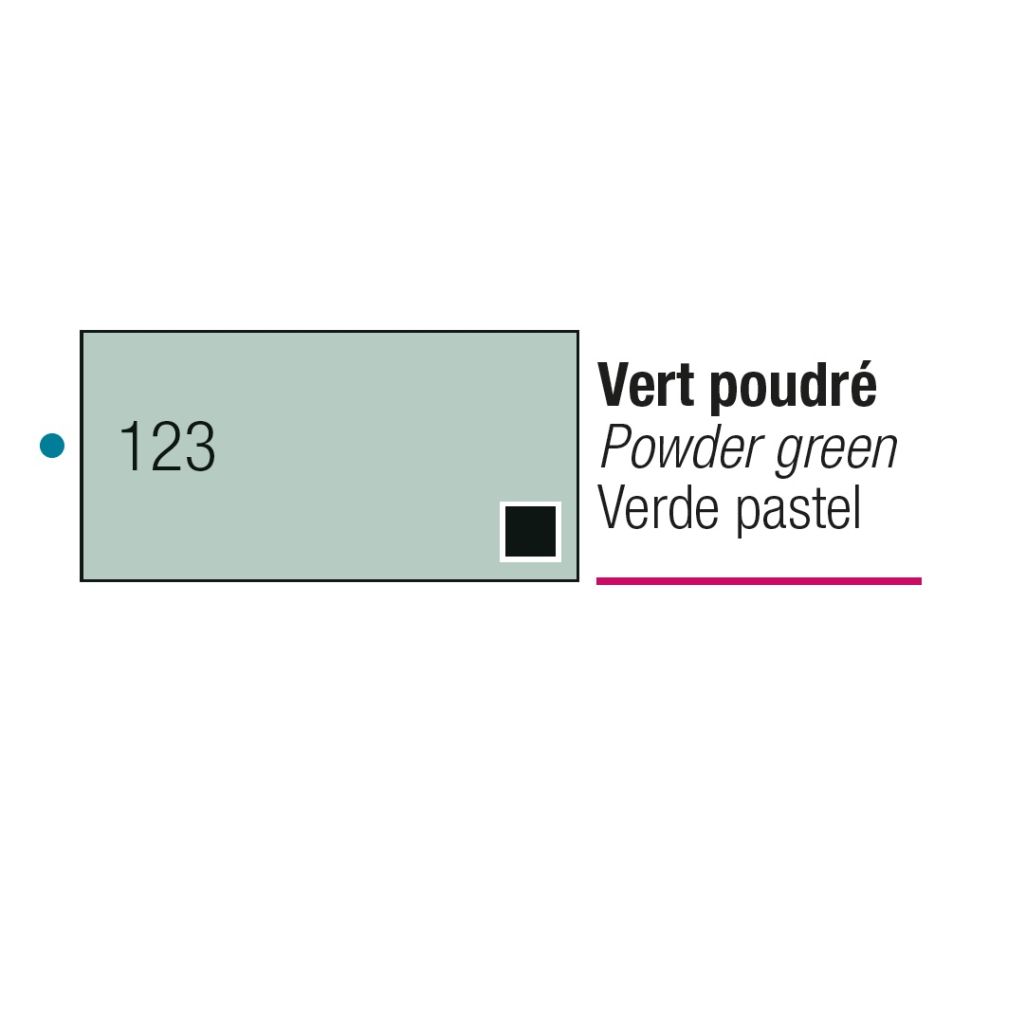 Pebeo Porcelaine 150 Paint - 45 ml bottle - Powder Green (123)