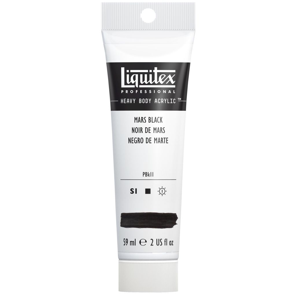 Liquitex Professional Heavy Body Acrylic Colour - Tube of 59 ML - Mars Black (276)