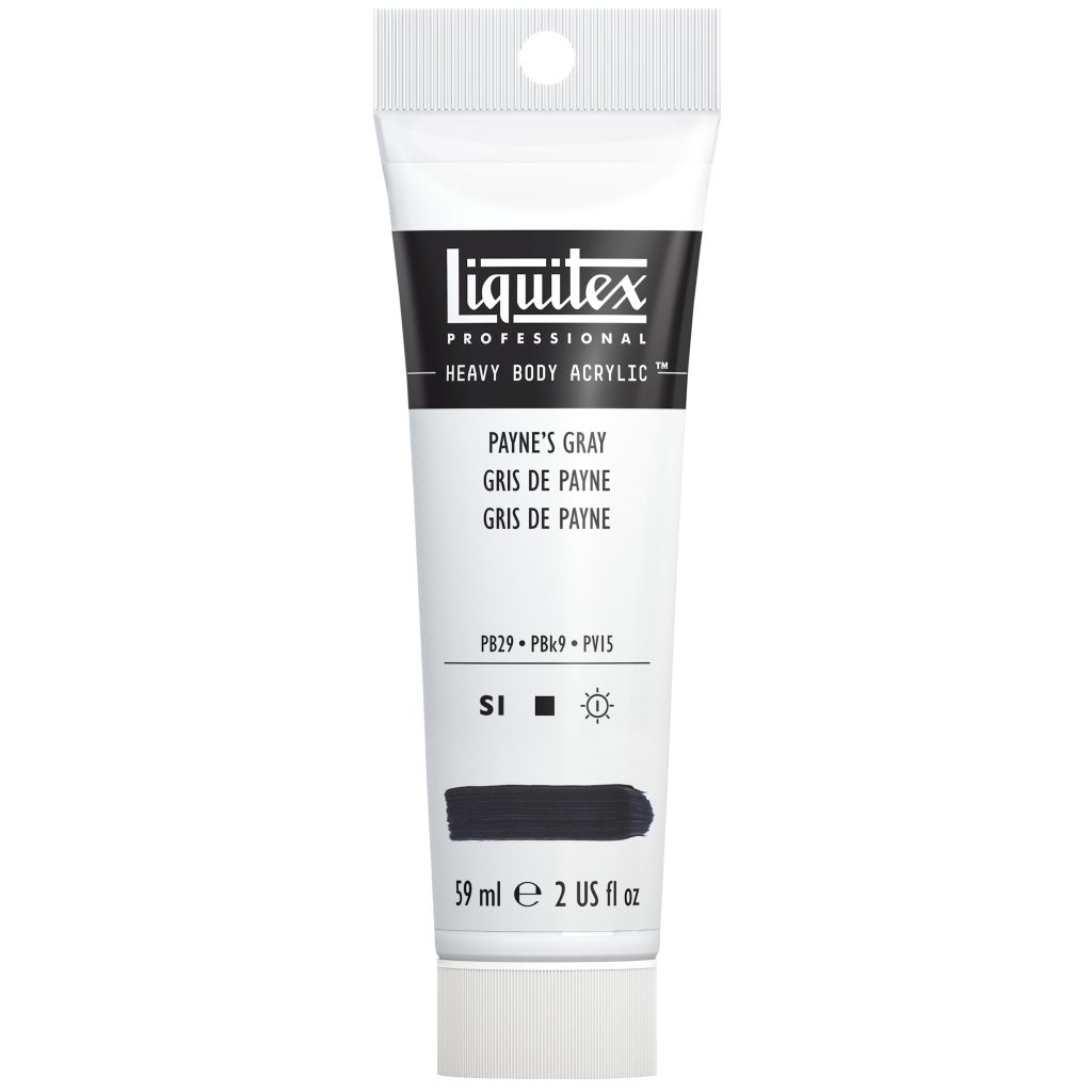 Liquitex Professional Heavy Body Acrylic Colour - Tube of 59 ML - Paynes’ Gray (310)