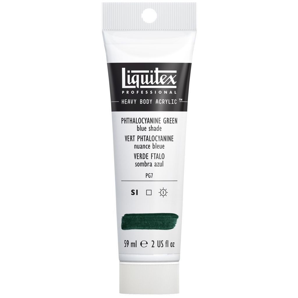 Liquitex Professional Heavy Body Acrylic Colour - Tube of 59 ML - Phthalocyanine Green (Blue Shade) (317)