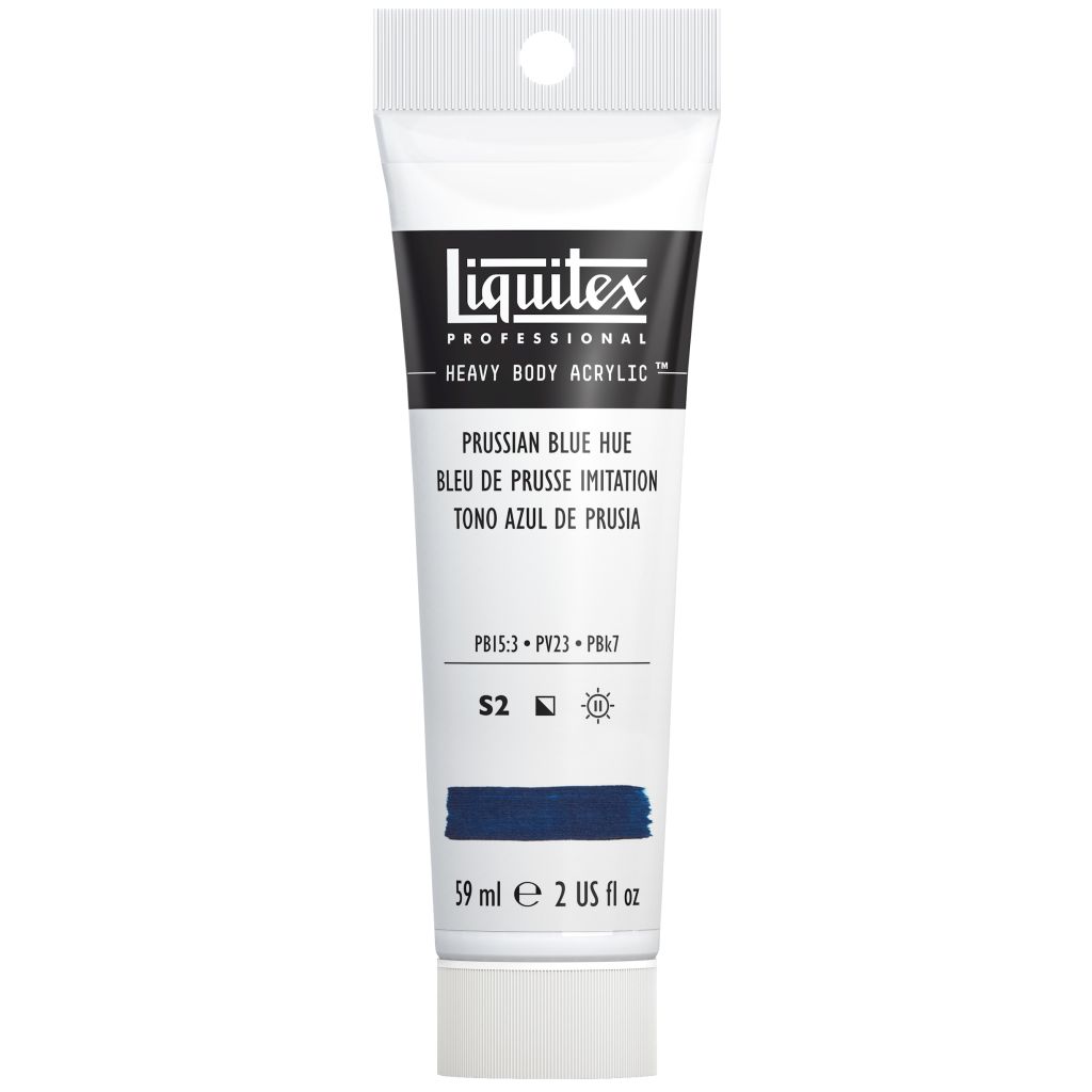 Liquitex Professional Heavy Body Acrylic Colour - Tube of 59 ML - Prussian Blue Hue (320)