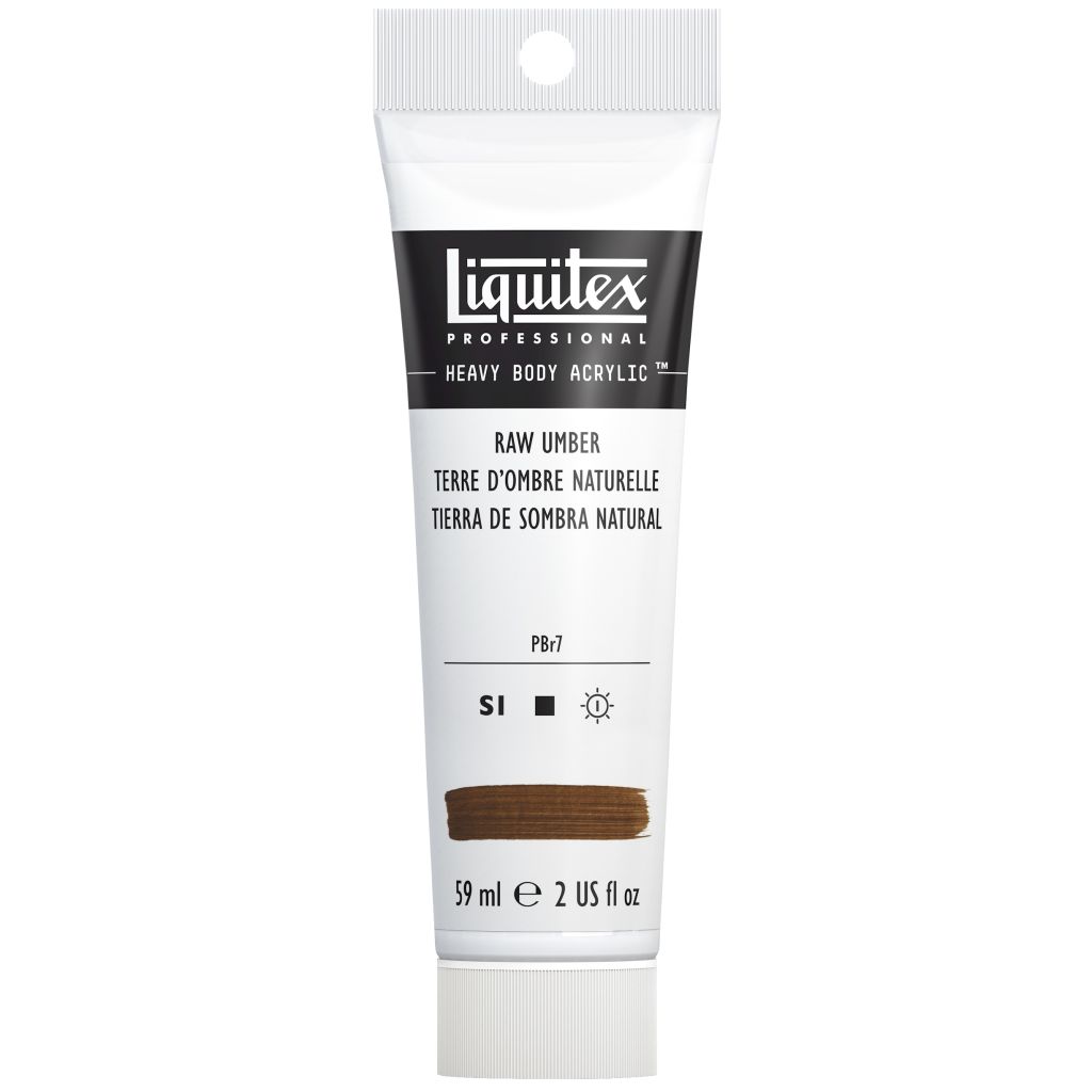 Liquitex Professional Heavy Body Acrylic Colour - Tube of 59 ML - Raw Umber (331)