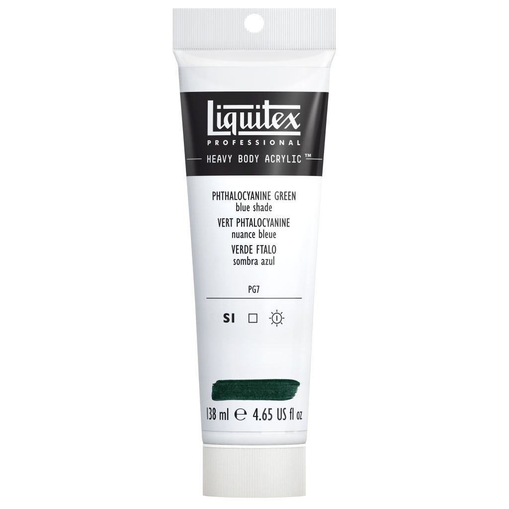 Liquitex Professional Heavy Body Acrylic Colour - Tube of 138 ML - Phthalocyanine Green (Blue Shade) (317)