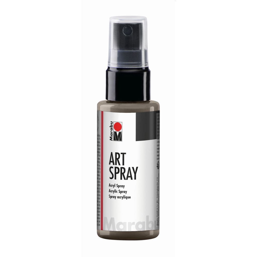 Marabu Art Spray - Acrylic Paint - 50 ML Spray Bottle - Cocoa (295)