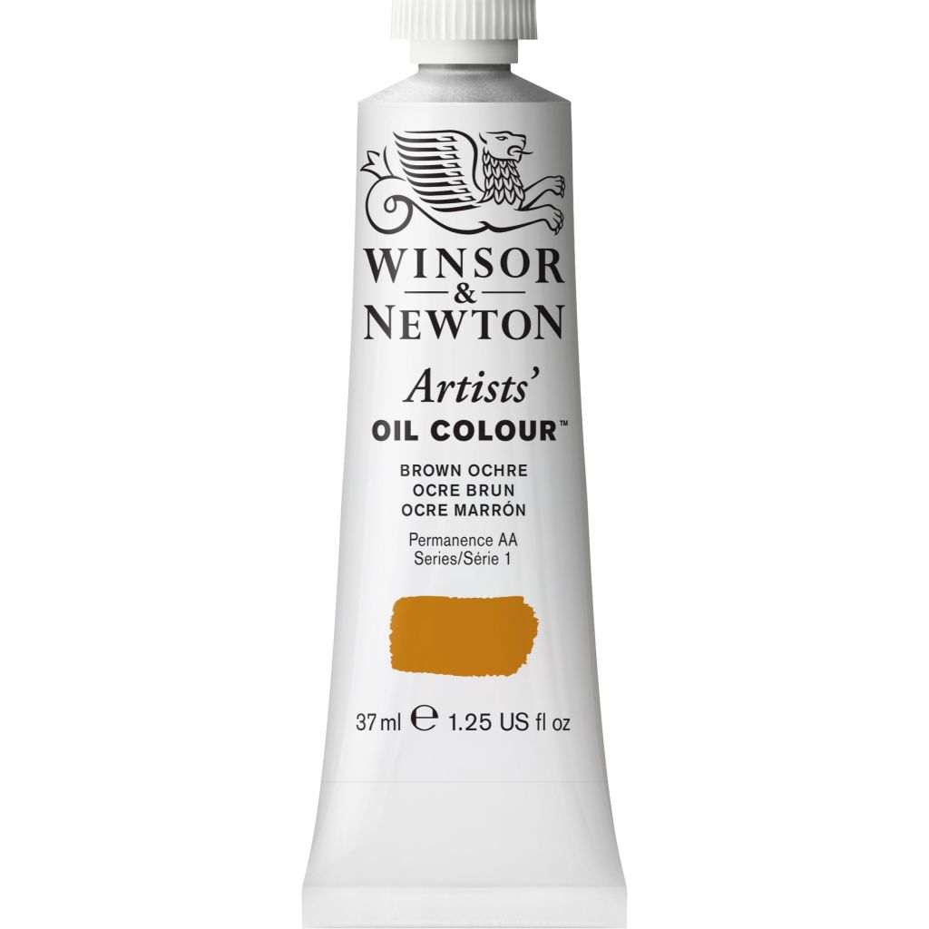 Winsor & Newton Artists' Oil Colour - Tube of 37 ML - Brown Ochre (059)