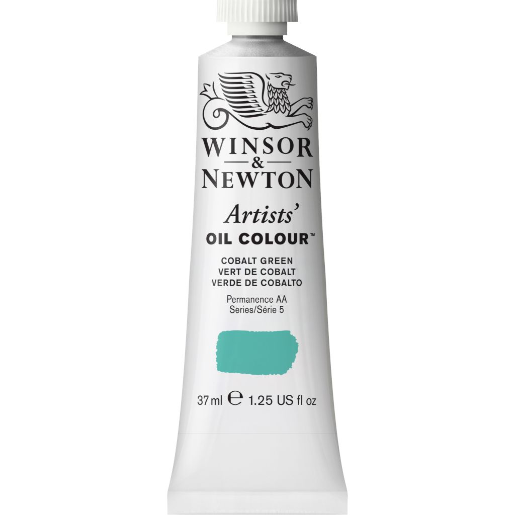 Winsor & Newton Artists' Oil Colour - Tube of 37 ML - Cobalt Green (184)