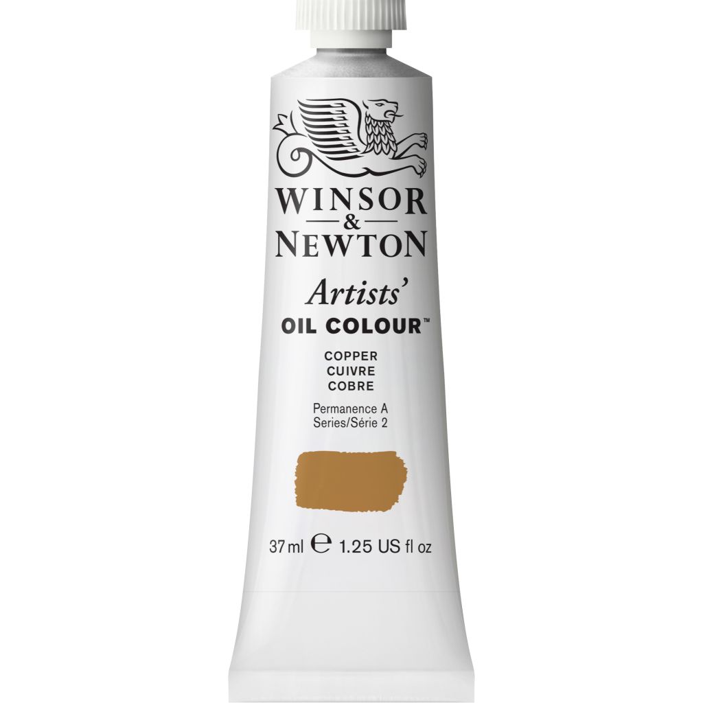 Winsor & Newton Artists' Oil Colour - Tube of 37 ML - Copper (214)