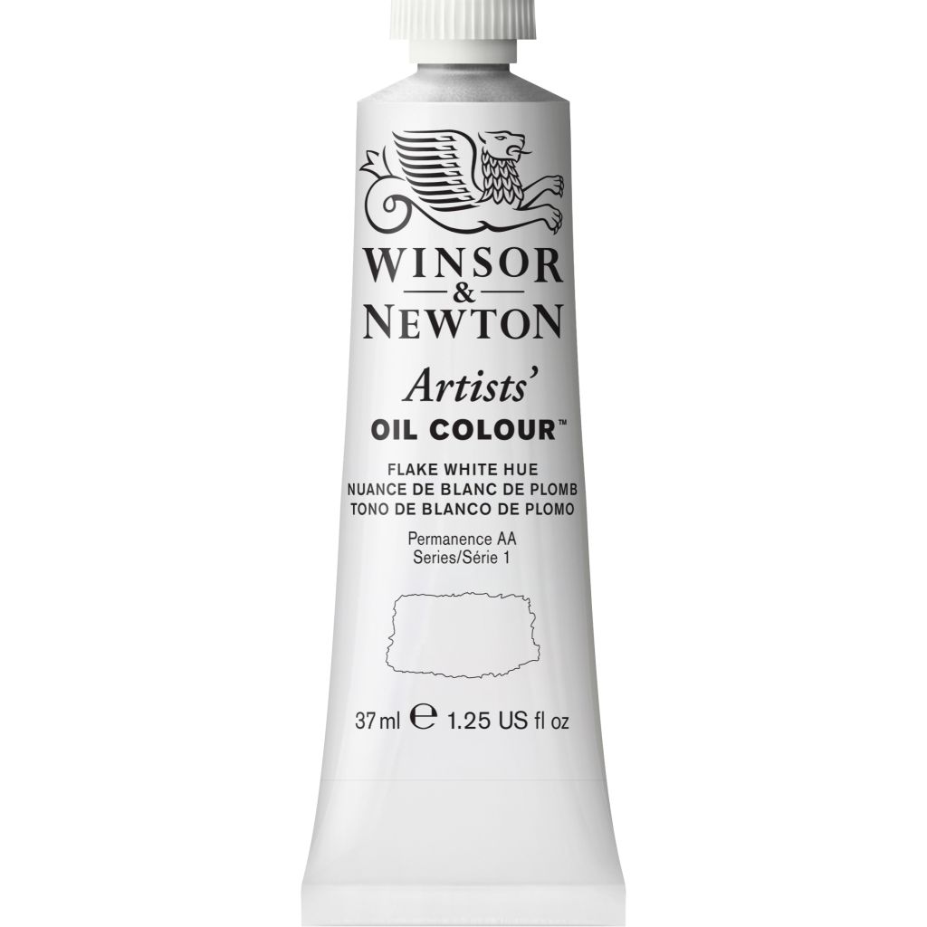 Winsor & Newton Artists' Oil Colour - Tube of 37 ML - Flake White Hue (242)