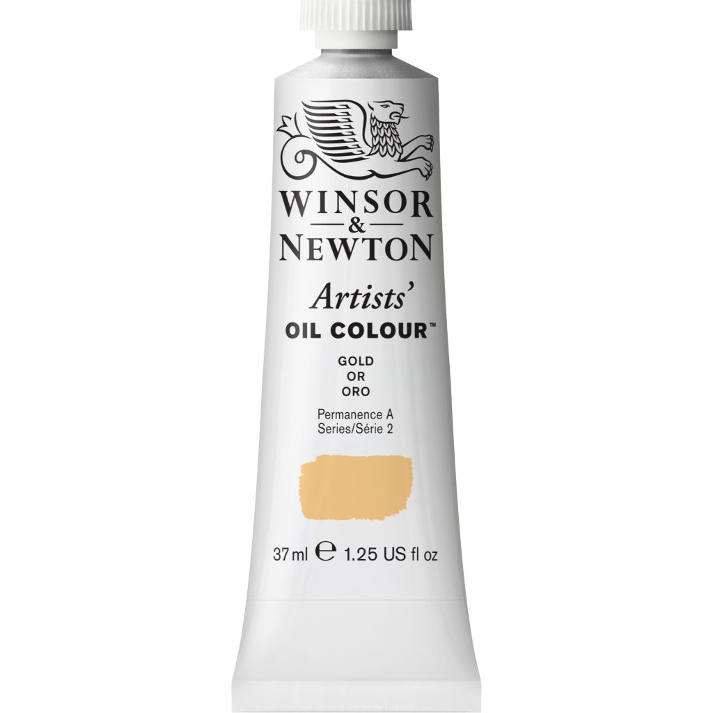 Winsor & Newton Artists' Oil Colour - Tube of 37 ML - Gold (283)