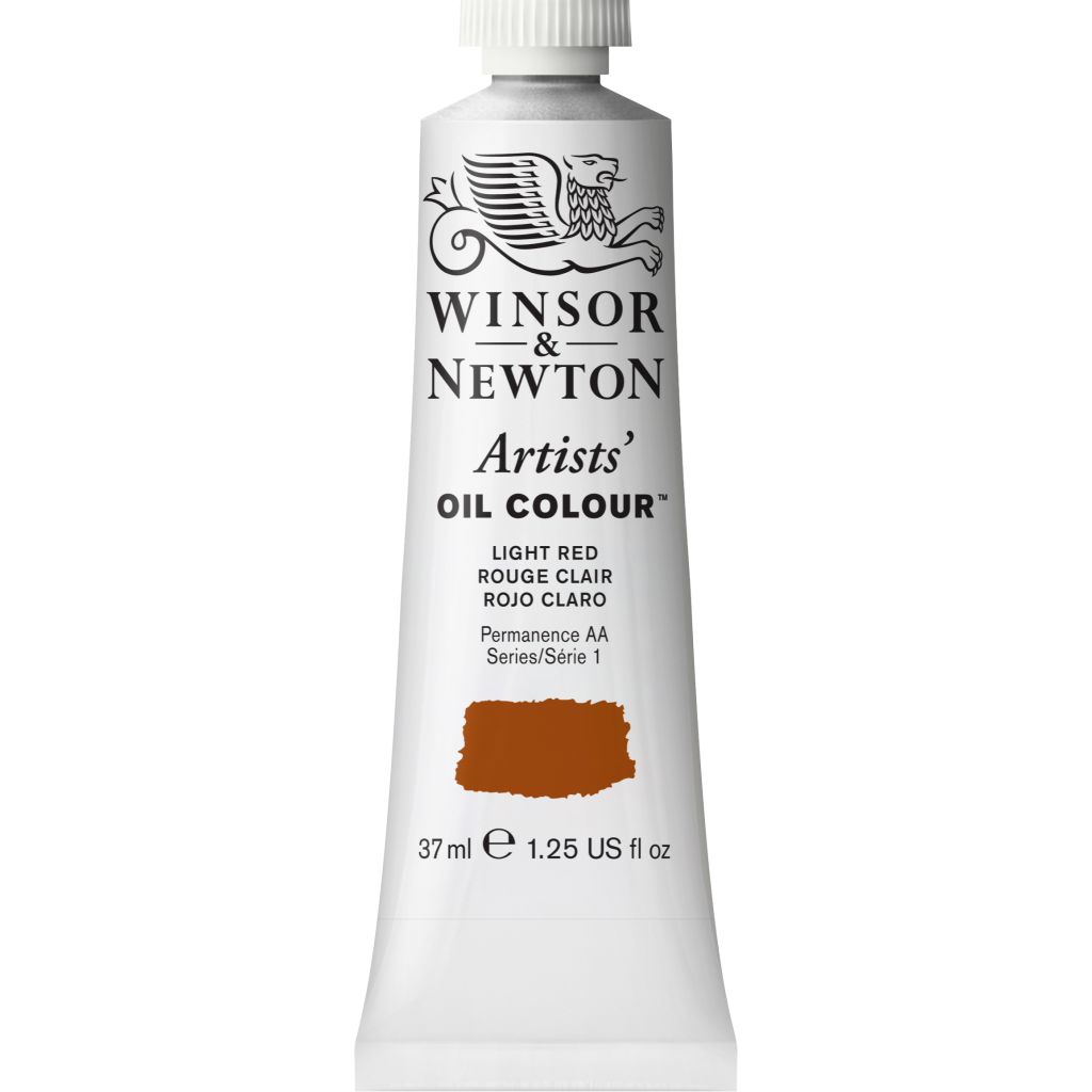 Winsor & Newton Artists' Oil Colour - Tube of 37 ML - Light Red (362)