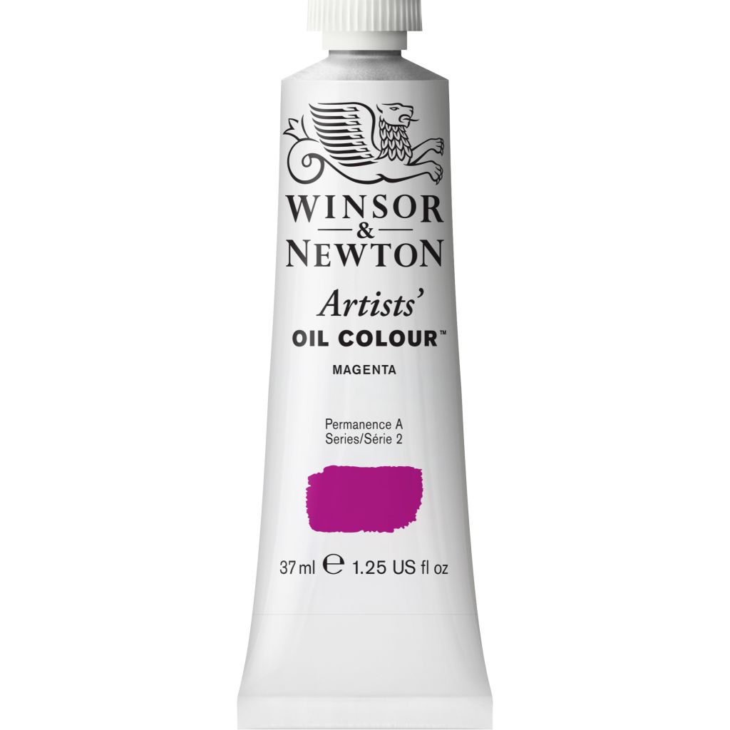 Winsor & Newton Artists' Oil Colour - Tube of 37 ML - Magenta (380)