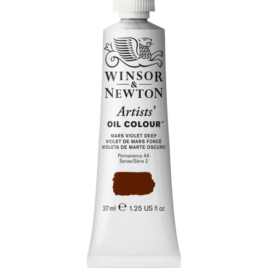 Winsor & Newton Artists' Oil Colour - Tube of 37 ML - Mars Violet Deep (395)