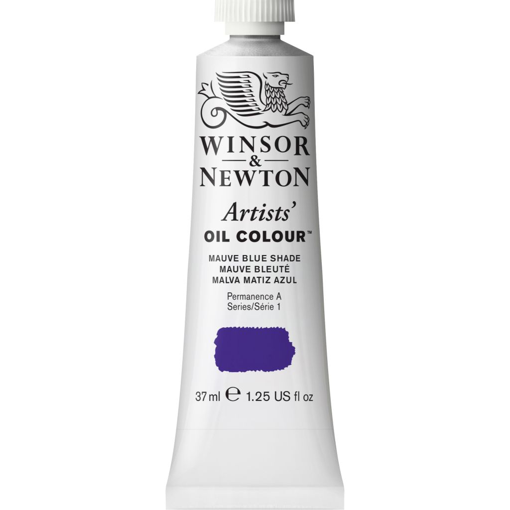 Winsor & Newton Artists' Oil Colour - Tube of 37 ML - Mauve Blue Shade (400)