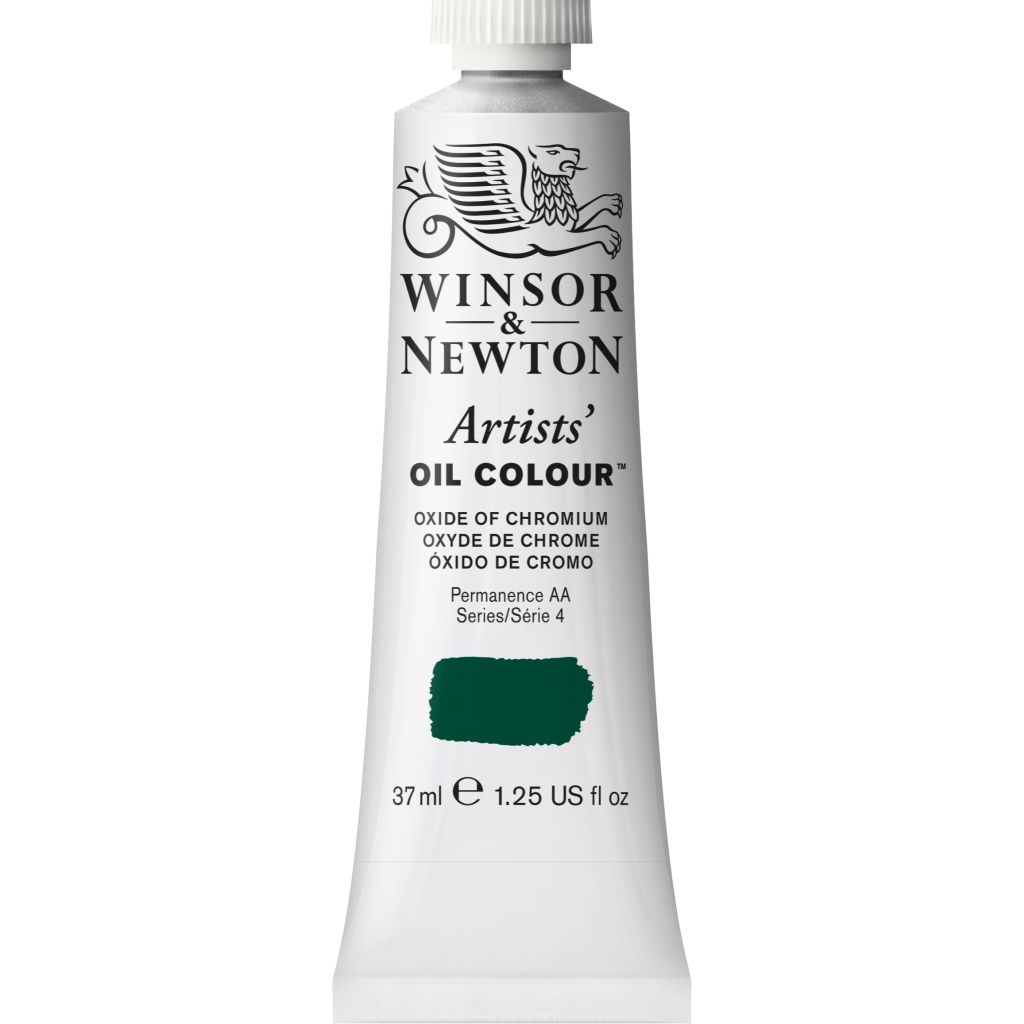 Winsor & Newton Artists' Oil Colour - Tube of 37 ML - Oxide Of Chromium (459)