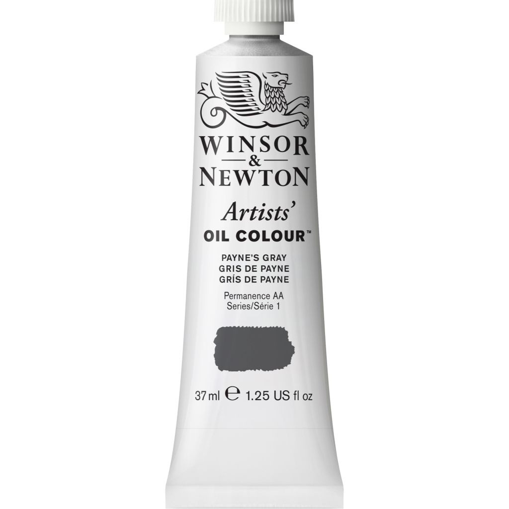 Winsor & Newton Artists' Oil Colour - Tube of 37 ML - Payne's Gray (465)