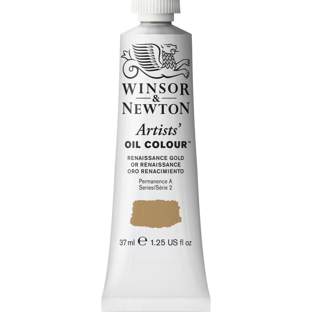 Winsor & Newton Artists' Oil Colour - Tube of 37 ML - Renaissance Gold (573)