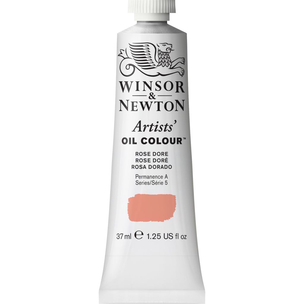 Winsor & Newton Artists' Oil Colour - Tube of 37 ML - Rose Dore (576)