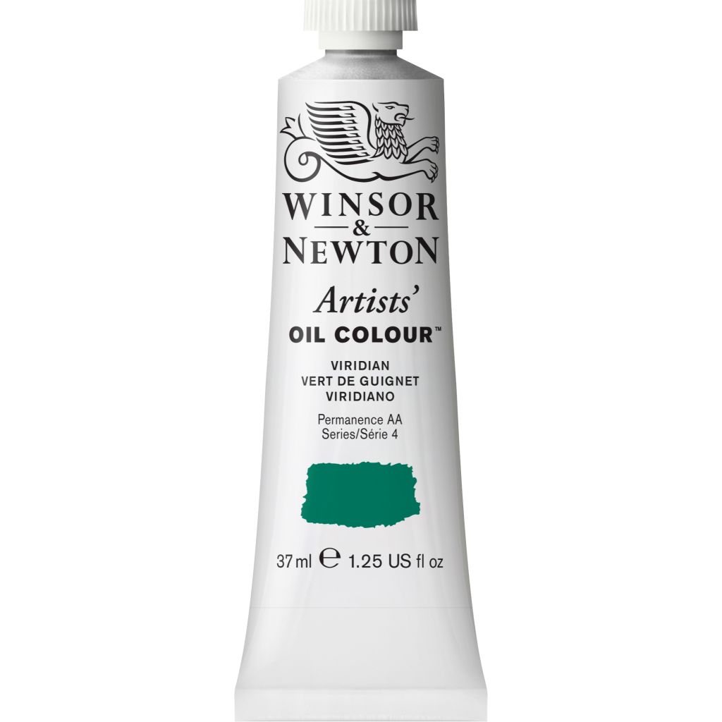 Winsor & Newton Artists' Oil Colour - Tube of 37 ML - Viridian (692)